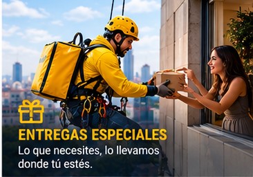 Entrega especial para empresa